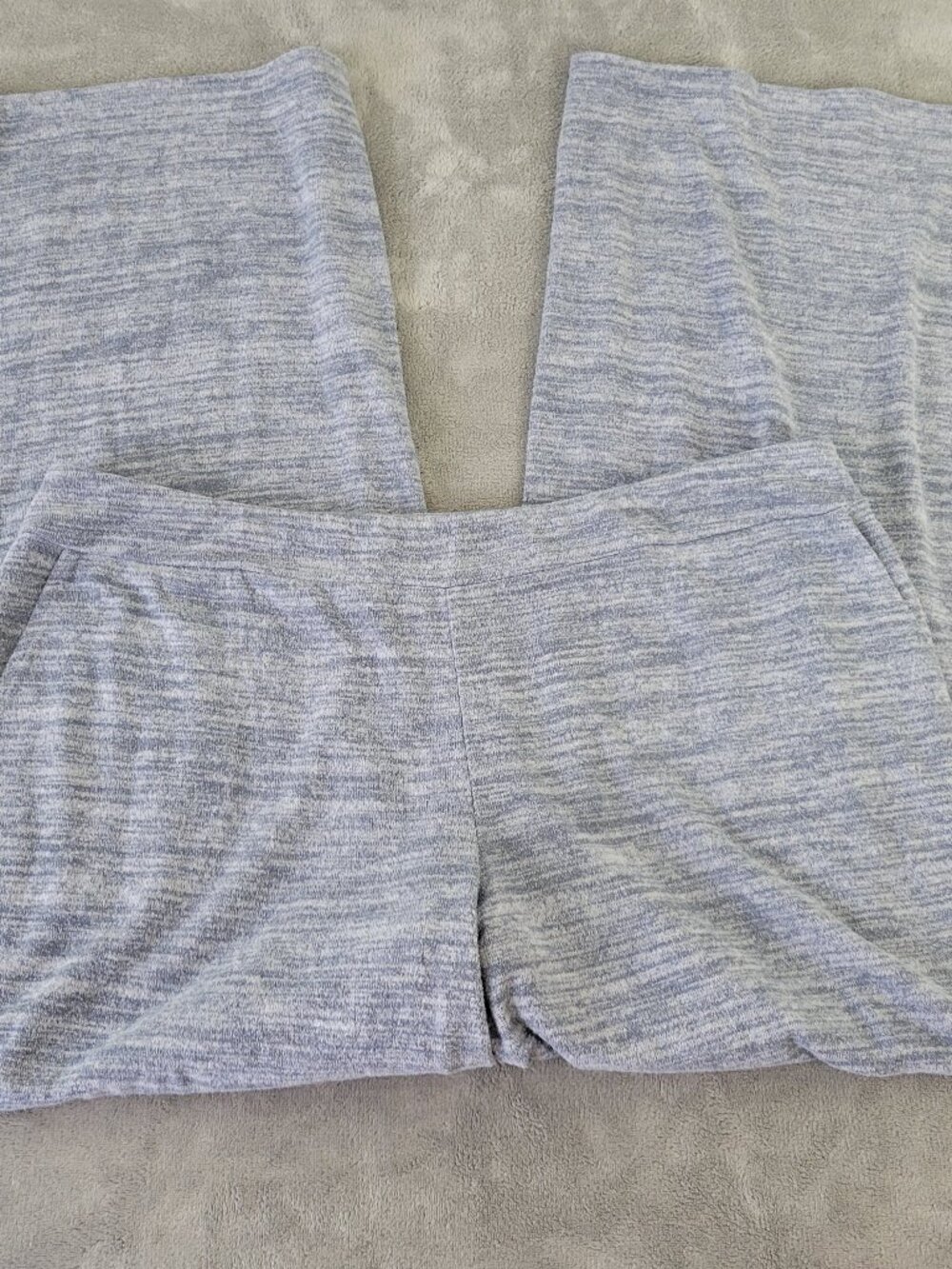 Soma Gray Heather Knit Pajama Jogger Pants XL Women's Lounge Sleep GRA18E